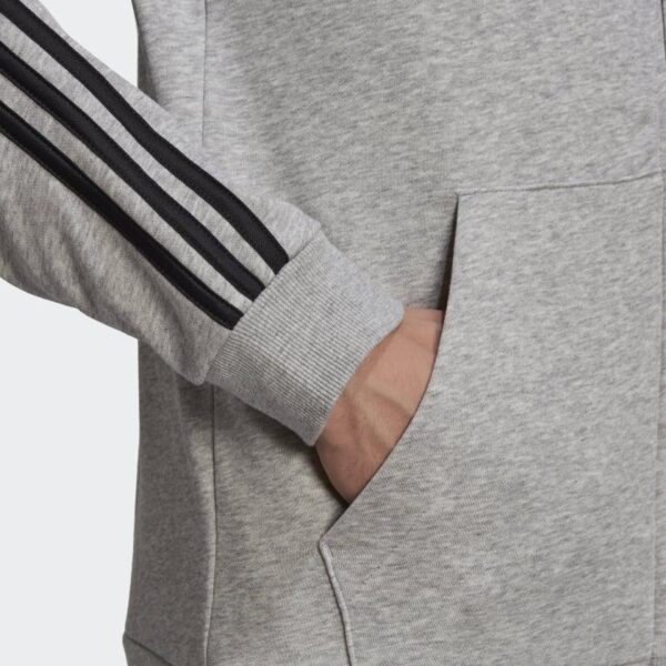 Felpa_con_cappuccio_Essentials_French_Terry_3-Stripes_Full-Zip_Grigio_GK9034_42_detail