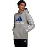 ADIDAS FELPA BL 3-STRIPES FLEECE HOODIE