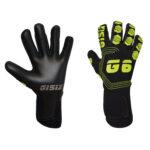 G6 GUANTI DA PORTIERE SPECTRUM REGULAR NERO/GIALLO FLUO