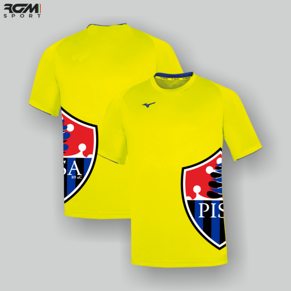 T shirt CORE giallo