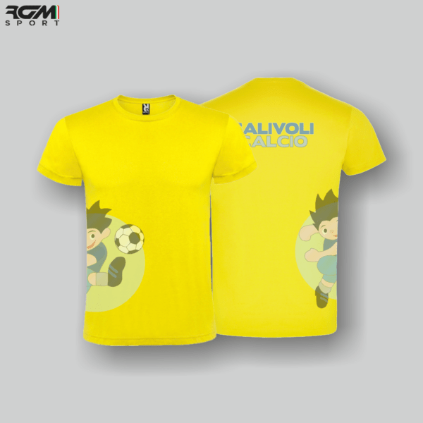 T shirt TECNICA Giallo