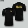 T-shirt Rappresentanza Macron BOOST ECO Nero - Rugby Spezia Giovanile