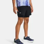 UNDER ARMOUR SHORTS UA LAUNCH 2-IN-1 / 13 CM