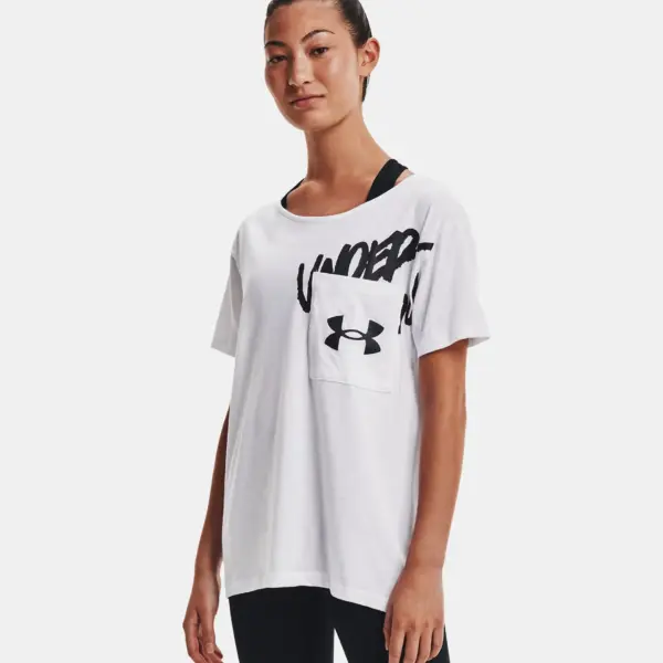 UNDER ARMOUR T-SHIRT WORDMARK WOMAN