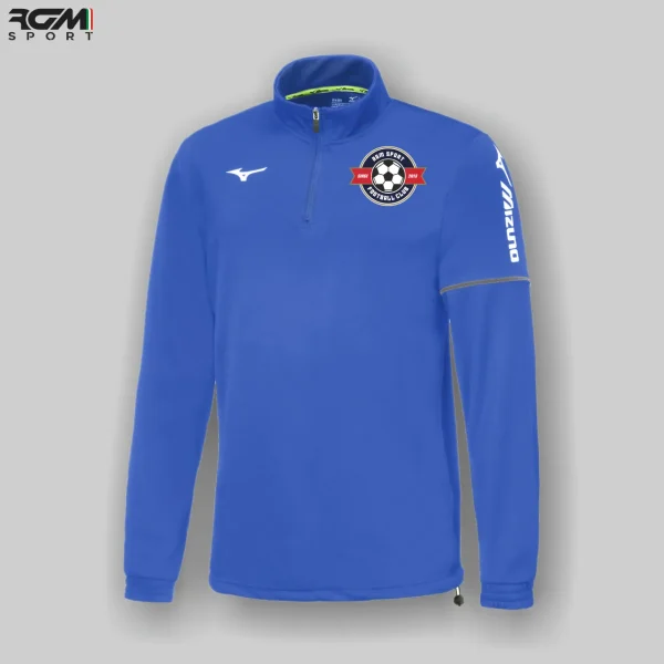 Felpa Allenamento Mizuno Sendai Training Top Azzurra
