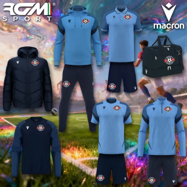 Kit completo Macron per società sportive
