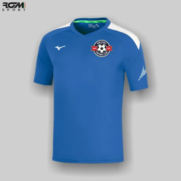 Maglia Allenamento Mizuno RB Tee Azzurra