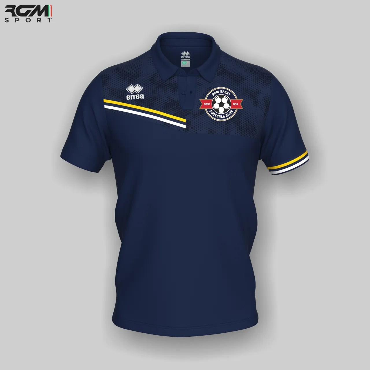 Polo Rappresentanza Emir Blu-Giallo