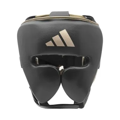 ADIDAS CASCO BOXE PRO NERO-ORO