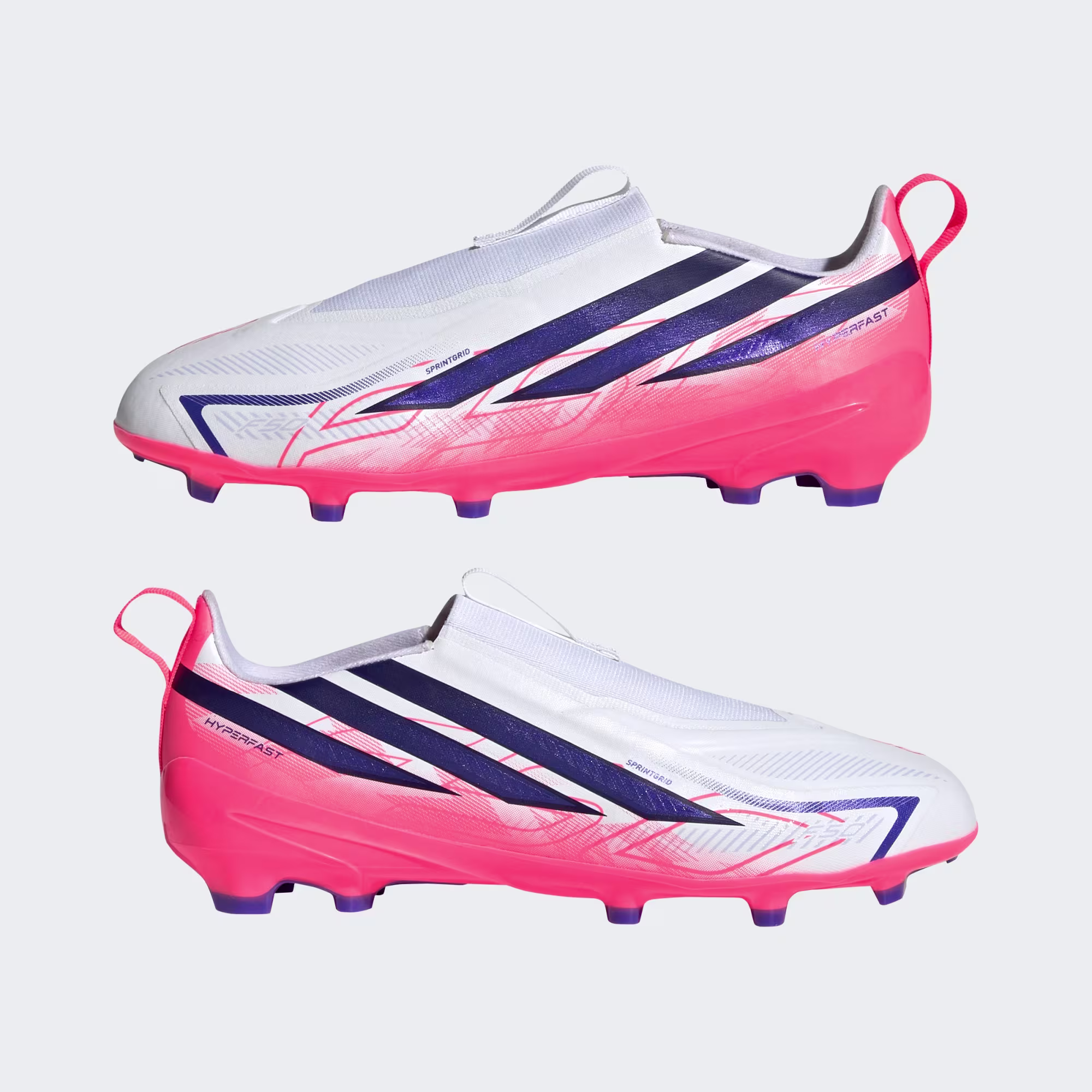Scarpe_da_calcio_F50_Hyperfast_League_Laceless_Firm_Ground_bambini_Bianco_KK1314_09_standard Scarpe_da_calcio_F50_Hyperfast_League_Laceless_Firm_Ground_bambini_Bianco_KK1314_09_standard